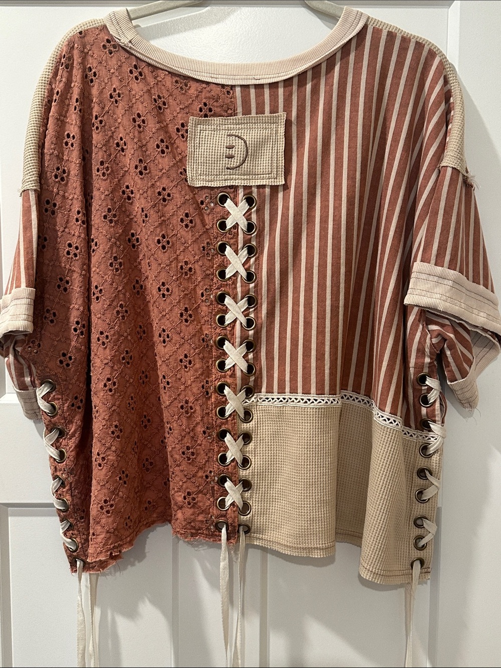 Oli & Hali Bohemian Inspired Mineral Washed, Size M - Picture 4 of 6